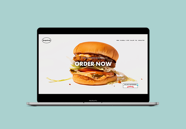 Burgerlords Landing Page
